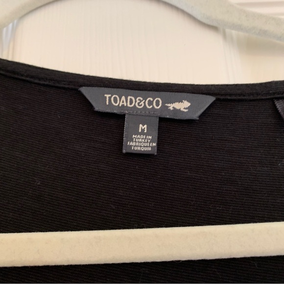 Black Wrap Toad&Co Dress - Picture 4 of 4